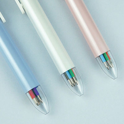 Multi-color Ballpoint Pen with Heat Sensitive Erasable Ink 6 Colors Writing Width 0.7mm