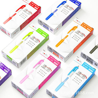 Quick Dry Ink Gel Pen with Custom Logo 8 Colors Refillable Heat Sensitive Affordable