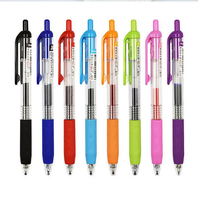 Quick Dry Ink Gel Pen with Custom Logo 8 Colors Refillable Heat Sensitive Affordable