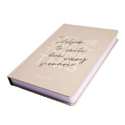 Custom Hard Cover A5/A6 Notebook for Daily Weekly Planner Diary Journal in 4 Colors