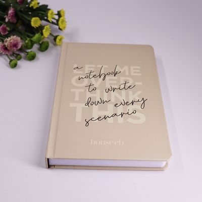 Custom Hard Cover A5/A6 Notebook for Daily Weekly Planner Diary Journal in 4 Colors