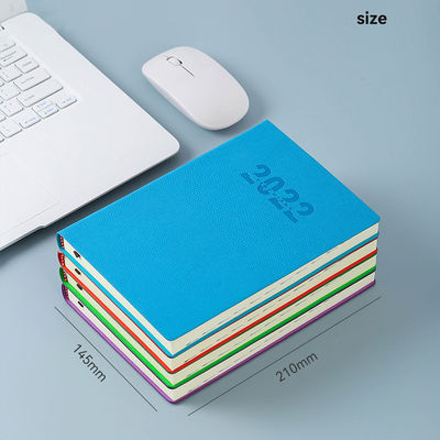 Efficiently Manage Your Time with 2022 A5 Time Management Kraft Notebook Customizable