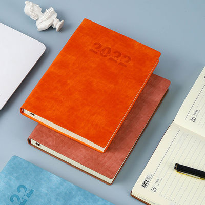 Efficiently Manage Your Time with 2022 A5 Time Management Kraft Notebook Customizable