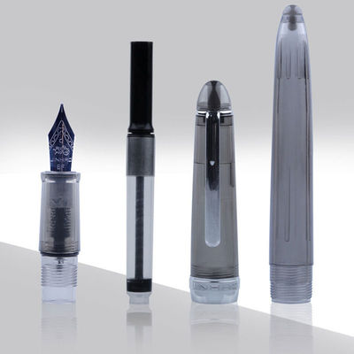 Transparent Gold Powder Color Ink Fountain Pen for Writing Practice in Business Office