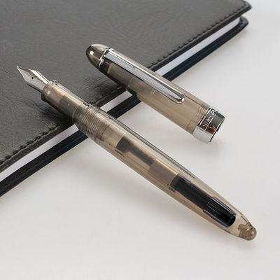 Transparent Gold Powder Color Ink Fountain Pen for Writing Practice in Business Office