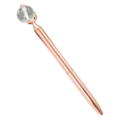 2022 Style Creative Globe Pen with Custom Metal Logo and Heat Sensitive Erasable Ink