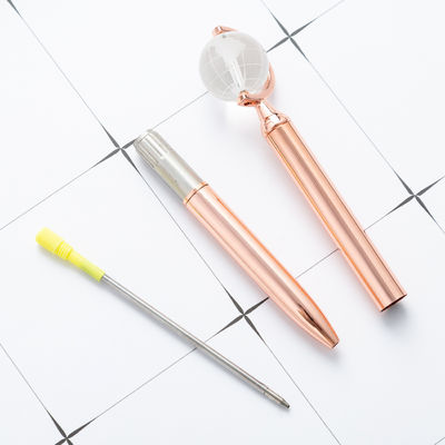 2022 Style Creative Globe Pen with Custom Metal Logo and Heat Sensitive Erasable Ink