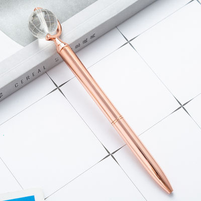 2022 Style Creative Globe Pen with Custom Metal Logo and Heat Sensitive Erasable Ink