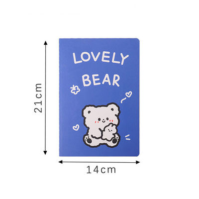 Kawaii Cartoon Little Bear Notebook A5 Size No Adhesive Perfect for Stationery Lovers