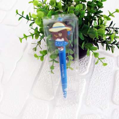 0.015kg Assorted Color Kawaii Cute Cartoon Image Stationery Click Presses Gel-Ink Pens