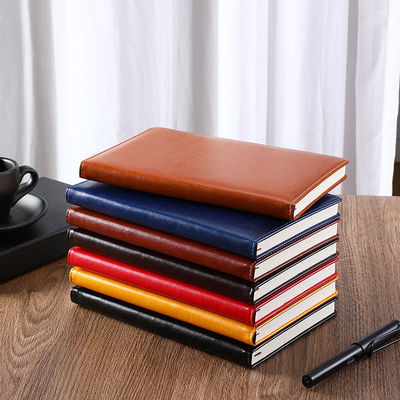 Hard Cover Portable Custom Classic Blank Notebook PU Leather Waterproof for Students