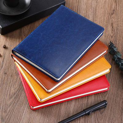 Hard Cover Portable Custom Classic Blank Notebook PU Leather Waterproof for Students