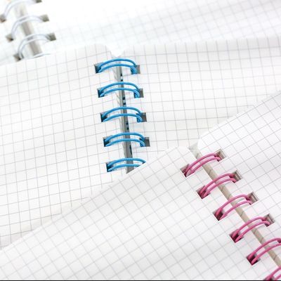 College Student Stationery Square Notebook with Blank Fruits Cover and 128 Inner Pages