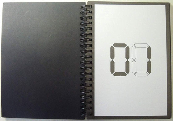 Black Customized Font Notebook Universal Writing Gun Knife Tactical Hard Cover Paper Notebook