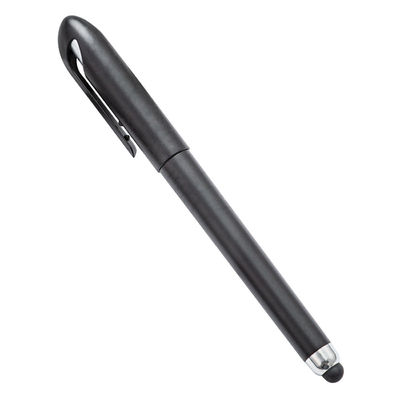 Soft Touch Screen Metal Stylus Pen with Brass Telescope Barrel and 0.5mm Writing Width