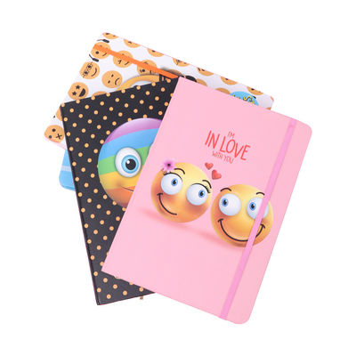 2022 Custom Printing Cute Happy Diary A5 A6 A7 Planner Notebook with Customized Logo