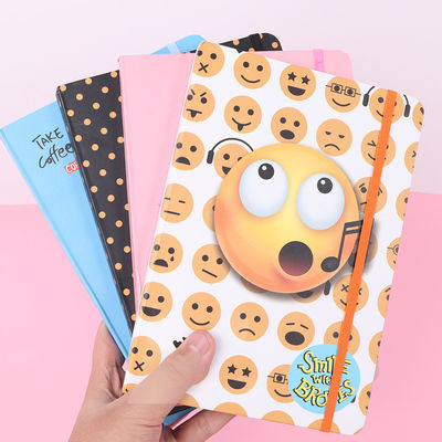 2022 Custom Printing Cute Happy Diary A5 A6 A7 Planner Notebook with Customized Logo