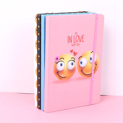 2022 Custom Printing Cute Happy Diary A5 A6 A7 Planner Notebook with Customized Logo
