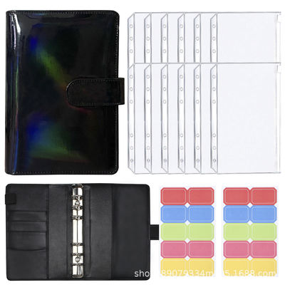 Gift A6 PU Leather Notebook Custom Logo Hardcover Diary Organizer Journal Cover Gift
