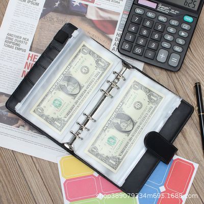 Gift A6 PU Leather Notebook Custom Logo Hardcover Diary Organizer Journal Cover Gift