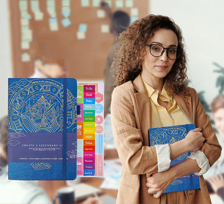 Customized Notebook Manufacturers Sell Luxury Notepad in Various Colors/Sizes/Materials