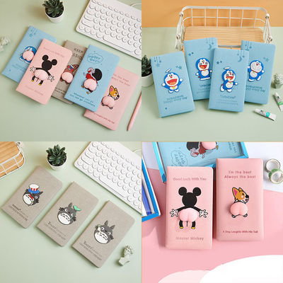 Customized Logo Soft Cover Cute Cartoon Decompression Fidget Note Book for Students