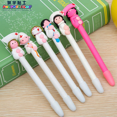 Black Gel Pen for Creative Learning Student Neuter Pen Cartoongel Pen Office Supplies