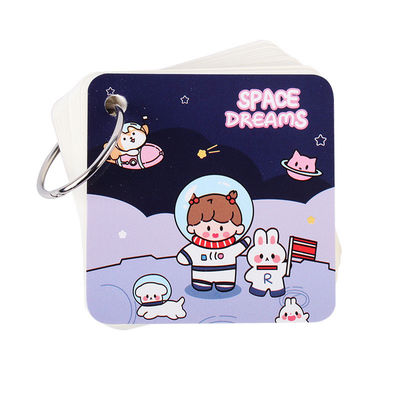 Creative Cartoon Astronaut Cute Kawaii Memo Pad Self-Adhesive Sticky Paper for Office