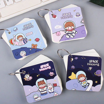 Creative Cartoon Astronaut Cute Kawaii Memo Pad Self-Adhesive Sticky Paper for Office