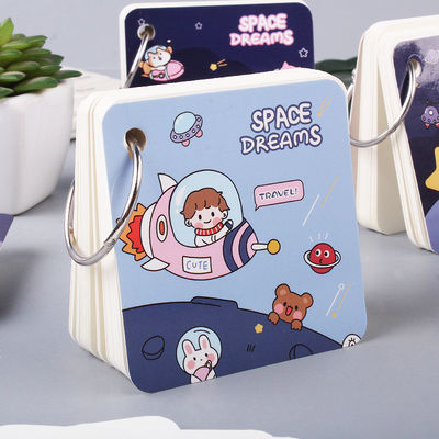 Creative Cartoon Astronaut Cute Kawaii Memo Pad Self-Adhesive Sticky Paper for Office