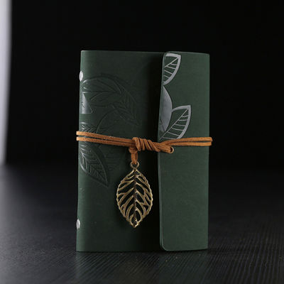 A6 Retro Notebook Diary Notepad Literature PU Leather for Traveler Journal Planners