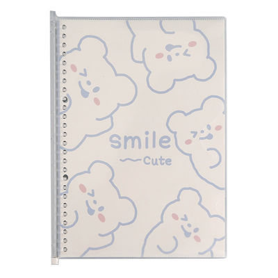 Cute B5 Removable Notes Learning Kraft Notebook with Customized Logo and 80 Inner Sheets