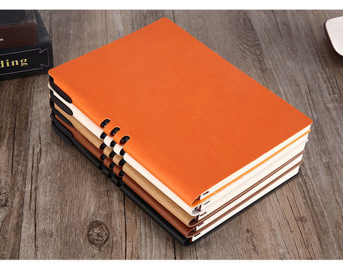 Customized Office Stationery A5 Notepad with PU Leather Cover and Personalized Design