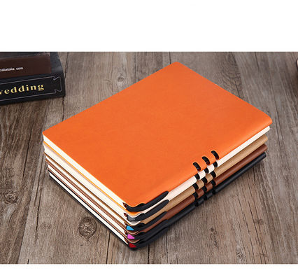 Customized Office Stationery A5 Notepad with PU Leather Cover and Personalized Design