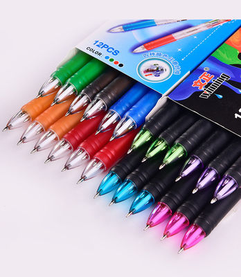 OEM/ODM Acceptable 4 Color 0.7mm Plastic Transparent Shuttle Pens for Office Writing