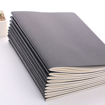 Custom LOGO Kraft Paper Notebook A5 Car Line Book B5 Student Notes Diary Book 80 Sheets
