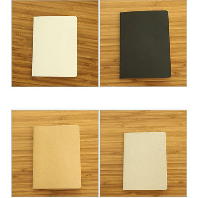 Retro Kraft Paper Blank Memo Pad Sketch Book Notepad for Office Creative Note-taking