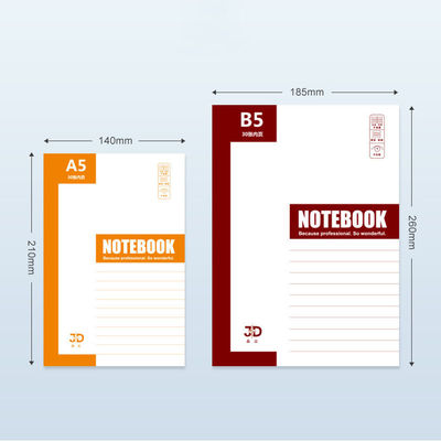 Custom Small Fresh Exercise Book Soft Cover A5 Notebook Thickened Paper for Business