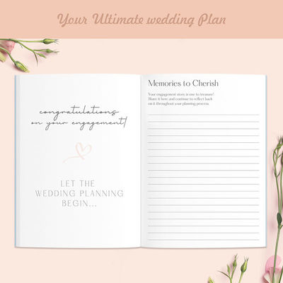 Promotion Hardcover Undaunted Planning Diary Notebook Organizer with Custom Printing