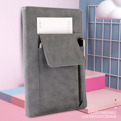 A5 Notebook Office Notepad with 44 Sheets Inner Pages Imitation Cloth PU Leather Cover