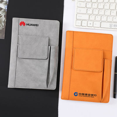 A5 Notebook Office Notepad with 44 Sheets Inner Pages Imitation Cloth PU Leather Cover