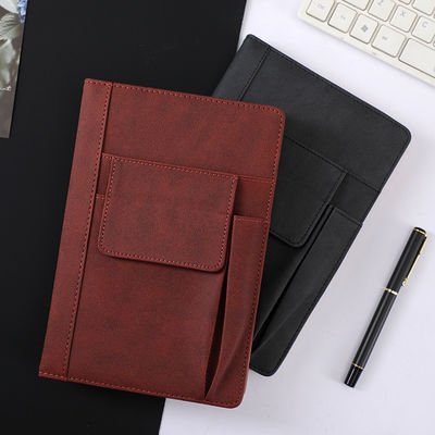 A5 Notebook Office Notepad with 44 Sheets Inner Pages Imitation Cloth PU Leather Cover