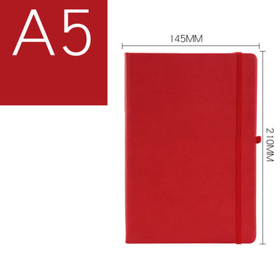 Gift Box Stationary Set With A5 Notebook And Pen In Leather Cover For Business Planning