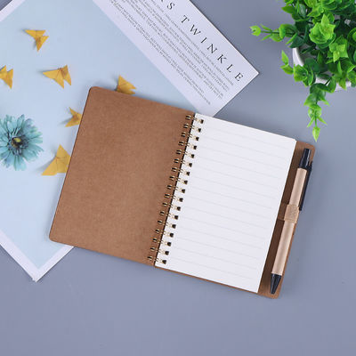 Craft Paper Cover Portable Notepads With Pen Memo Pad Sticky Custom Note Pad Gift Set