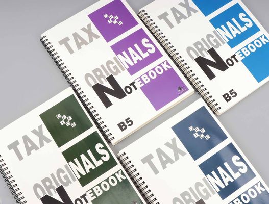 Printed Design Large Stock Hardcover Custom Notebook for Office or School Needs