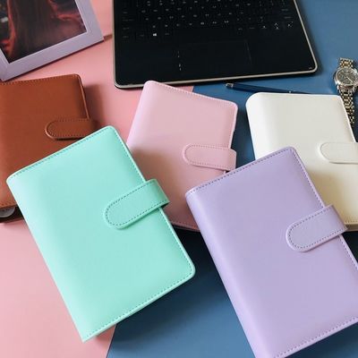 A5 A6 Soft PU Cover Notepad in Different Leather Colors for Customized Business Needs