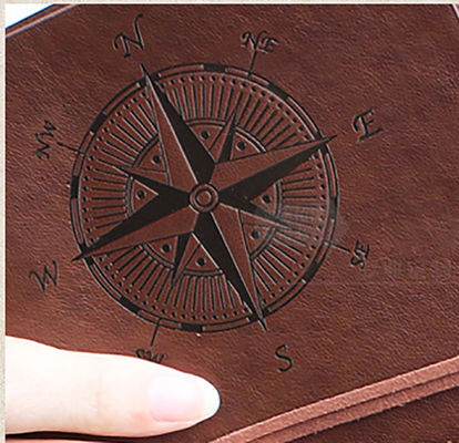 LOGO Customized Logo A5/A6 PU Leather Notepad Customizable Creative Stationery Notebook