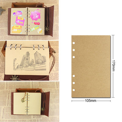 LOGO Customized Logo A5/A6 PU Leather Notepad Customizable Creative Stationery Notebook