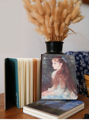 Retro Van Gogh Oil Painting Notepad Artistic Literary Notebook for Business Promotion