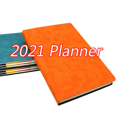 Custom Color A5 Pu Leather Cover Notebook for Personalized Leather Agenda Notebooks